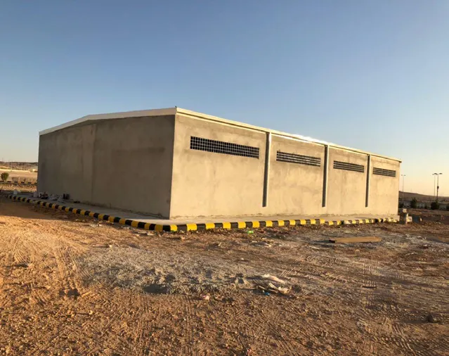 مبنى خدمات بعد التنفيذ